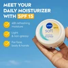 Nivea – švelnus kasdienis apsauginis kremas nuo saulės su SPF 15, 100 ml