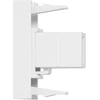 Orno NOEN USB data, modulinis lizdas 22,5x45 mm USB data 2.0, tarpiklis, baltas