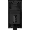 Orno NOEN USB data, modulinis lizdas 22,5x45 mm USB data 2.0, tarpiklis, juodas