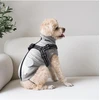 Nordic Paws Nordic letenėlės - Šuns paltas Thor su petnešomis 45 cm - Šviesiai pilkas - L