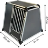 Nordic Paws - Transportavimo narvas - Alu - XXXL - 93x91x87cm