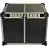 Nordic Paws - Transportavimo narvas Alu Double - 2x45cm/2x44cm/88cm/45cm/64cm