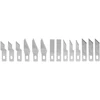 Tiksliųjų peilių rinkinys NEO TOOLS 63-023 (14 vnt.)