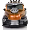 Lean Cars Nuotoliniu būdu valdomas rudas pikapas 1:18