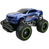 Lean Toys Mėlyna Nuotoliniu būdu valdomas automobilis R/C 6,5 km/h High Wheels Mėlyna