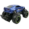 Lean Toys Mėlyna Nuotoliniu būdu valdomas automobilis R/C 6,5 km/h High Wheels Mėlyna