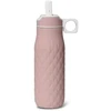 Nuuroo - „Nima“ silikoninis geriamasis buteliukas, 400 ml - „Woodrose“