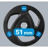Gumuoto ketaus svoris 20kg, olimpinis atidarymas 51mm, REBEL ACTIVE
