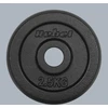 Ketaus svarelių rinkinys 4x2.5kg, skylė 31mm, klasikinė plokštelė, REBEL ACTIVE