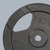 Ketaus apkrova 20kg, skylė 31mm, plokštė su rankenomis, REBEL ACTIVE