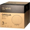 Sieninis šviestuvas Orno OFELIA sodo rutulinis šviestuvas, E27, maks. 18 W, IP65, akmens spalvos, 280 °C