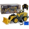 Lean toys Didžiulis ekskavatoriaus su įkrovikliu R/C LED nuotoliniu būdu valdomas.