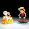 Banpresto ONE PIECE - KOLEKCINĖ FIGŪRĖLĖ - MONKEY.D.LAFFY IR GOING MERRY