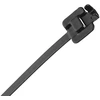 Opaska Oem Plieninis laidų tvirtinimo dirželis su nailono danga 6.3mm 30cm