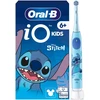 „Oral B-iO“ elektrinis dantų šepetėlis vaikams „Disney Stitch“ – šviesiai mėlynas