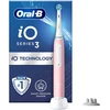 Oral-B-iO3S rausvas elektrinis dantų šepetėlis