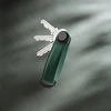 „Orbitkey“ – raktų organizatorius, matinės odos – miško spalvos