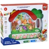 Lean Toys Vaikiškas pianinas su gyvūnais ir anglų kalbos mokymosi funkcija