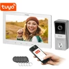 Orno MIDU, nuosavo namo vaizdo domofono rinkinys, 4 gyslų, 10", Wi-Fi, liečiamas skydelis, Full HD, RFID, baltas