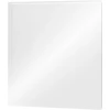Orno Stiklinis ventiliatoriaus skydelis FLAT MINI, blizgi balta