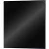 Orno Stiklinis ventiliatoriaus skydelis FLAT MINI, juodas blizgus
