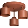 Pakabinamas šviestuvas Orno RAMOS lampa wisząca, galingumas max. 3x 18 W, E27, ceglana