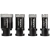 Grąžtas Graphite Karūnos 55H318 (18, 22, 27, 35 mm), 4 vnt.
