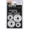 Otwornice Skylėms gręžti skirti pjūklai su adapteriu, 32–54 mm, 6 vnt. rinkinys