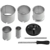 Otwornice Volframo skylių pjūklai 32–83 mm, 8 vnt. rinkinys