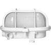 Lubinis šviestuvas Orno OVAL 7040T/P, šviestuvas, 40W, E27, IP44, IK10, matinis polikarbonato difuzorius, polipropileno pagrindas, plastikinis tinklelis, baltas