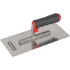 Paca Nerūdijančio plieno mentelė 270 * 130 mm, 4 * 4 dantukai, dvikomponentė rankena, aliuminio prolinas