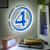 Paladone Fantastiški 4 prie sienos tvirtinami LED neoniniai šviestuvai