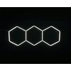 Panel Hurtowy Realb2B Lampa Led Hexagon Panel Oświetlenie Warsztat Garaż Dom 247x98cm 125W 6500K