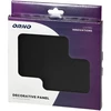 Orno Panel Plexiglass plokštė, universali, matinės juodos spalvos