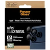 Panzer Glass „PanzerGlass“ – juodas „Hoops“ fotoaparato objektyvo apsauginis dėklas – „iPhone 17 Pro“ / „iPhone 17 Pro Max“ / „iPhone 16 Pro“ / „iPhone 16 Pro Max“