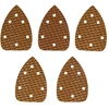 Dedra Papier Delta antikorozinis švitrinis popierius #80, 140x140x80mm, su lipnia juosta, 5 vnt. rinkinys