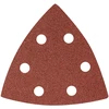Papier Delta Velcro švitrinis popierius 93 x 93 mm P100, 5 vnt., su 6 skylėmis