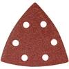Papier Delta Velcro švitrinis popierius 93 x 93 mm P60, 5 vnt., su 6 skylėmis