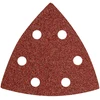 Papier Delta Velcro švitrinis popierius 93 x 93 mm P40, 5 vnt., su 6 skylėmis