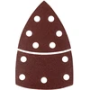 Papiery Švitrinis popierius su lipdukais, geležimi, 102 x 152 mm, P80, 5 vnt., su 11 skylių