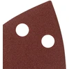 Papiery Švitrinis popierius su lipdukais, geležimi, 102 x 152 mm, P180, 5 vnt., su 11 skylių