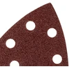 Papiery Švitrinis popierius su lipdukais, geležimi, 102 x 152 mm, P40, 5 vnt., su 11 skylių