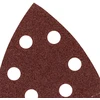 Papiery Švitrinis popierius su lipdukais, geležimi, 102 x 152 mm, P60, 5 vnt., su 11 skylių