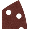 Papiery Švitrinis popierius su lipdukais, geležimi, 102 x 152 mm, P100, 5 vnt., su 11 skylių