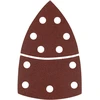 Papiery Švitrinis popierius su lipdukais, geležimi, 102 x 152 mm, P120, 5 vnt., su 11 skylių