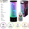 Party Fun Lights Šventės linksmybės - medūzos formos lempa su nuotolinio valdymo pultu - aukštis: 30 cm (605403)