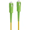 Patchcord światłowód kabelis Maclean, SC/APC-SC/APC, jednomodowy, ilgis 10m, simplex, G657A2, MCTV-436