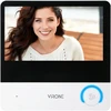 Orno PAVONIS MULTI, dviejų šeimų vaizdo domofono komplektas, 4 laidų, 7 colių, Wi-Fi, lietimui jautrus ekranas, „Full HD“, RFID