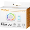 Orno PELA DC, belaidis baterijomis maitinamas durų skambutis, mokymosi sistema, 60 garsų, RGB LED, 300 m, baltas