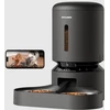 Petlibro - dvigubas maisto padėklas „Granary Camera“ - juodas - 5 l